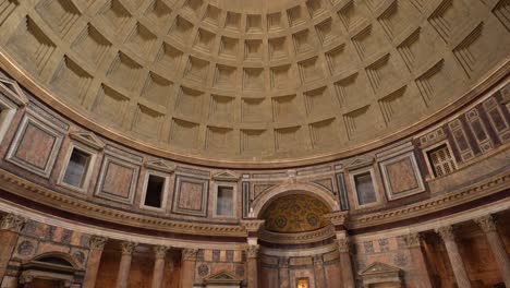The-Pantheon-is-a-former-Ancient-Roman-temple-in-Rome,-Italy
