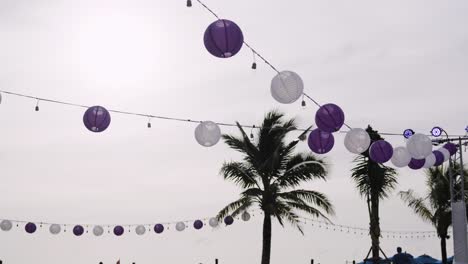 Decorative-Dangling-Paper-Lanterns-On-The-Wedding-Event-Celebration
