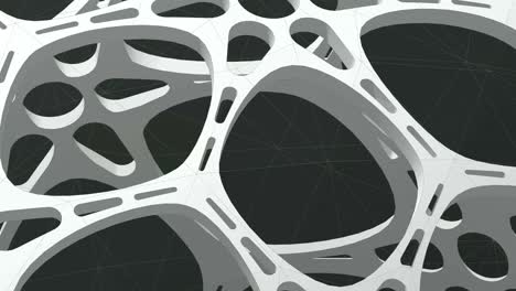 Perforated-Structure-Orbiting.-Abstract-Background.-3D