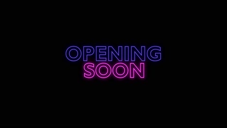 Opening-Soon-Neon-Sign-Banner-for-new-coming-shop,-cafe,-store