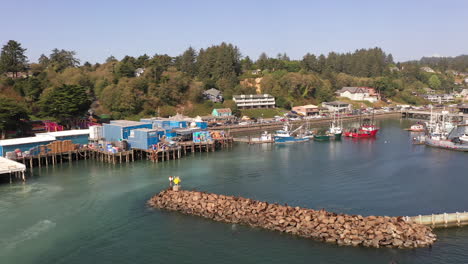 Port-of-Newport,-Oregon
