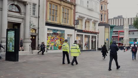 Leicester-City-Police-walking-the-beat-in-the-City-Centre