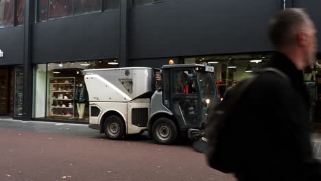 A-video-clip-of-a-sweeper-vehicle-on-Highcross-Street