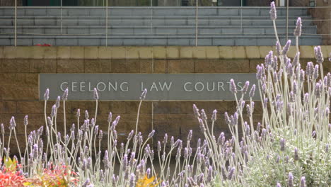 Geelong-Ley-Tribunales-Edificio-Señalización-Cámara-Lenta