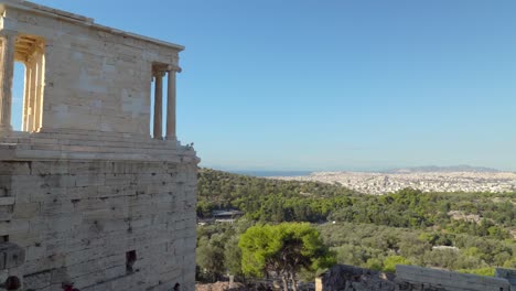 Panoramablick-Vom-Beule-Tor-Mit-Athen-Im-Hintergrund