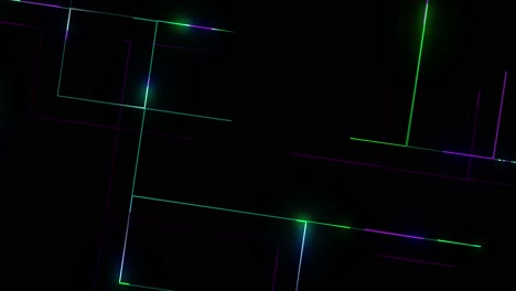 Futuristisches-Quadratisches-Neongitter-Nahtlos-Wiederholbarer-Vjloop-animationshintergrund