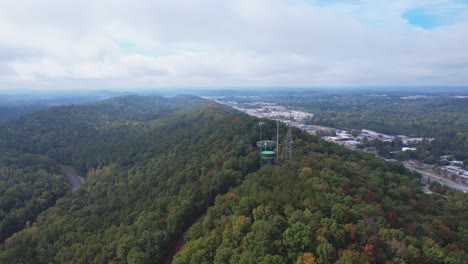 Luftbild-Von-Oak-Mountain-Mit-Blick-Auf-Pelham,-Alabama