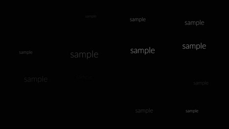 Dynamic-watermark-overlay,-sample-text-on-black-background,-Seamless-loop