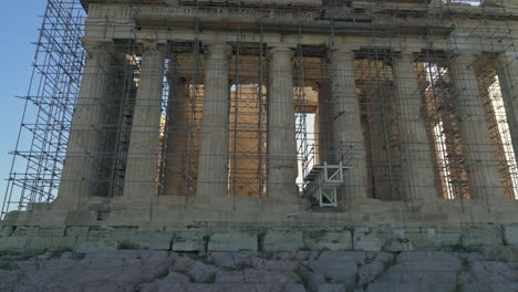 Beautiful-Sun-Rays-Shines-on-Acropolis-in-Parthenon-Area