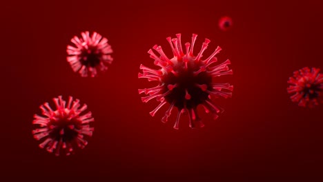 Virus-Oder-Coronavirus,-Das-Im-Körper-Schwimmt