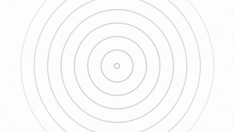 Black-And-White-Concentric-Line-Circle-Background