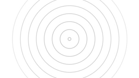 Black-And-White-Concentric-Line-Circle-Background