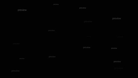 Dynamisches-Wasserzeichen-Overlay,-Vorschautext-Auf-Schwarzem-Hintergrund,-Nahtlose-Schleife