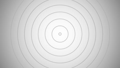 Grey-And-White-Concentric-Line-Circle-Vignette-Background