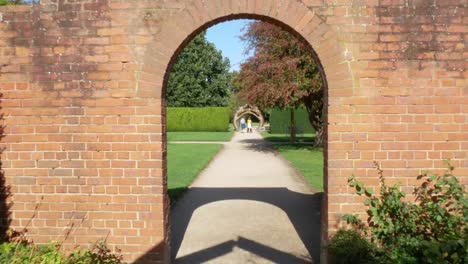 Handheld-Walk-through-Walled-British-Garden
