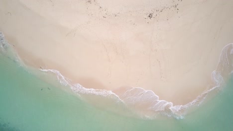 Luftfahrt-Vom-Türkisfarbenen-Wasser-Zum-Wunderschönen-Strand-Mit-Palmen-Und-Sonnenschirmen-Auf-Siargao,-Den-Philippinen