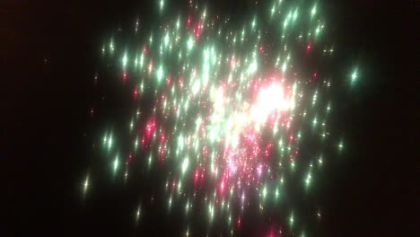 Feuerwerk-Am-Schwarzen-Himmel-Als-Hintergrund-Bei-Festivals-In-Indien