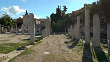 östliches-Propylon-Des-Römischen-Forums-In-Der-Römischen-Agora