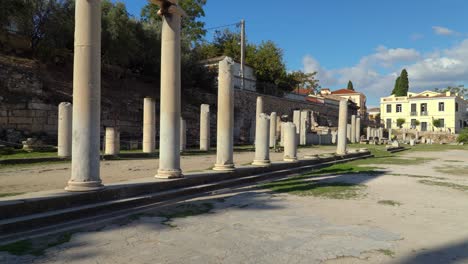 Ruinen-Des-östlichen-Propylons-Des-Forum-Romanum