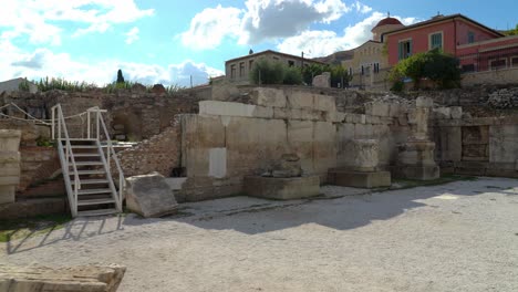 Hadrian's-Library-Area-on-Sunny-Day