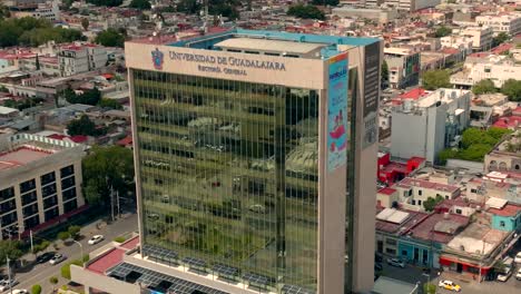 Edificio-De-La-Rectoría-General-De-La-Universidad-De-Guadalajara,-Jalisco,-México