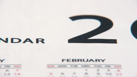 2023-Kalender-Nahaufnahme-Neujahr