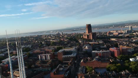 Awesome-Drone-footage-of-Liverpool-Cathedral-built-on-St-James's-Mount-in-Liverpool-and-is-the-seat-of-the-Bishop-of-Liverpool-,-fifth-largest-cathedral-in-the-world