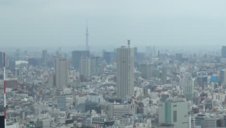 Todavía-Vista-Aérea-De-Los-Edificios-De-La-Ciudad-De-Tokio