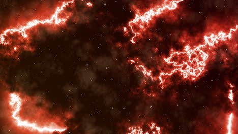 Red-Cinematic-Space-With-Nebula-4K