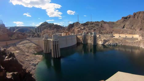 Panoramic-video-of-Hoover-Dam-inlet-from-the-Arizona-side-of-Lake-Mead