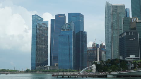 Singapur---Circa-Stadtskyline-Des-Geschäftsviertels-In-Der-Innenstadt-Tagsüber