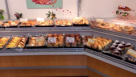 Variety-of-Pastries-for-Sale-in-a-Japanese-Bakery