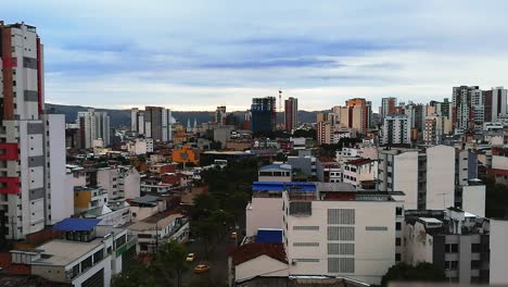 Skyview-hyperlapse-of-Bucaramanga-city