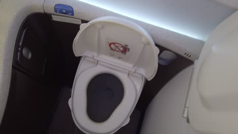 Eine-Fpv-aufnahme-Des-Aktivierenden-Wasserabflusses-In-Der-Toilette-In-Einem-Flugzeug