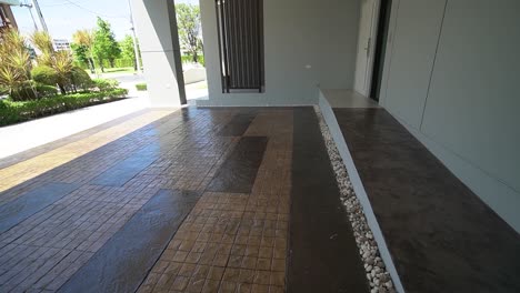 Home-Entry-Stone-Floor-Tiles-Design,-No-People,-Close-Up-2