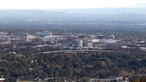 Panorama-O-Tiro-Largo-De-Pasadena-Cerca-De-Los-ángeles,-Estados-Unidos