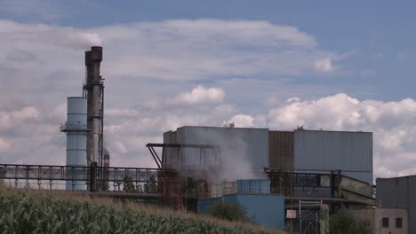 Steel-mill-near-Kosice-in-Slovakia,-Europe
