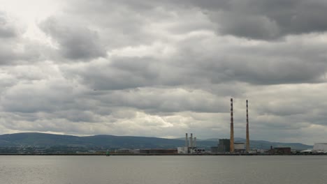 Dublin-Bay-Poolbeg-Industrial-area-on-an-overcast-day