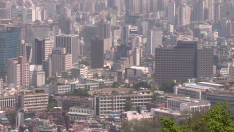 Skyscrapers-in-Seoul,-South-Korea