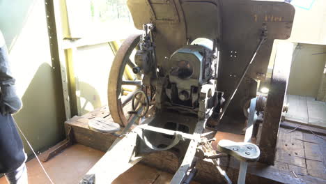 Gun-in-artillery-wagon-interior-of-replica-armored-train-no-7-Wabadus