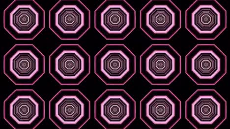 Muster-Kaleidoskop-VJ-Loop-Hintergrund