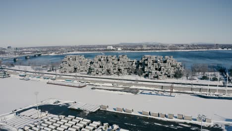 4K-winter-City-Habitat-Montreal-Old-Port-Drone-001