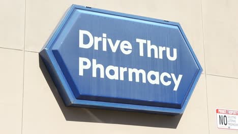 Drive-Through-Pharmacy-Sign-on-Wall