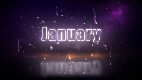 Januar-neonlichtzeichen,-Das-Durch-Einen-Sturm-Mit-Flackernden-Lichtern-Aufgedeckt-Wird