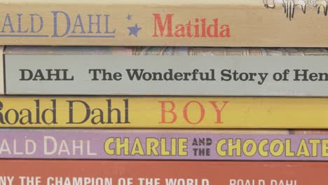 Roald-Dahl-books-isolated-on-white-background