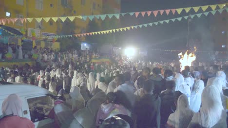 Feier-Der-Maskenzeremonie-In-Addis-Abeba,-Äthiopien