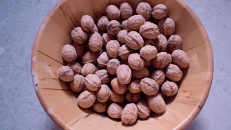 Dried-walnuts-in-a-wooden-bowl-4