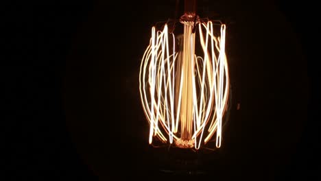 Retro-Industrie-Glühlampe-Wolfram-Glühfaden-Im-Dunkeln-5