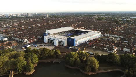 Kultiger-Goodison-Park-EFC-Liverpool-Fußballplatz-Stadion-Luftaufnahme-Everton