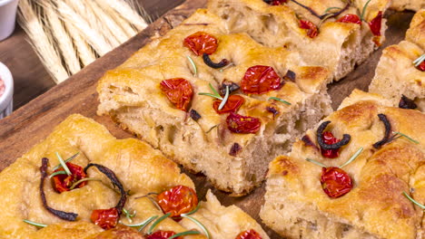 Homemade-italian-flat-bread---Focaccia-contorta